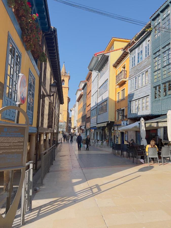 Piso En El Emblematico Barrio Antiguo De Oviedo Daire Dış mekan fotoğraf